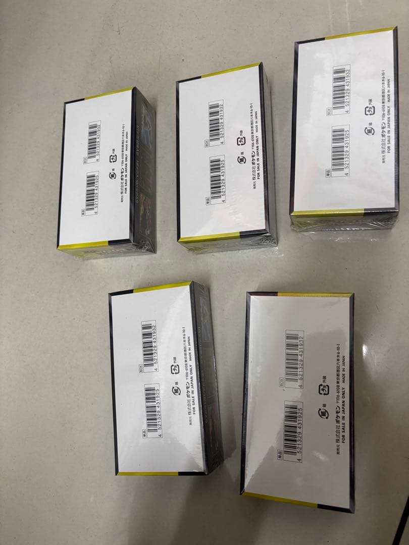 ポケモンカードメガドリームex5box