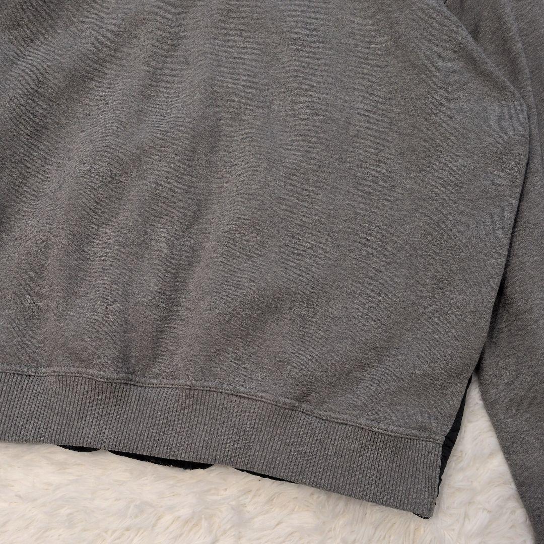 DIESEL ディーゼル 異素材切替 中綿 パーカー ジャケット フード付き