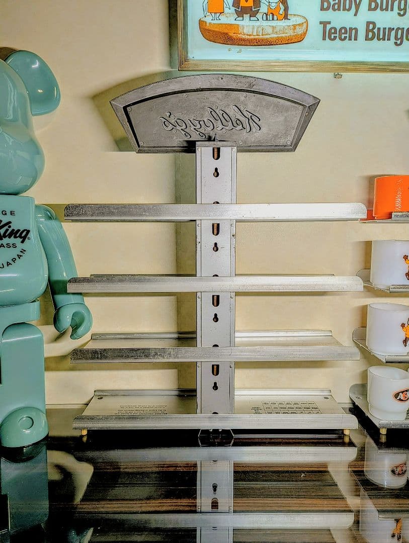 ケロッグ 店舗用什器 ディスプレイ棚 四段ラック