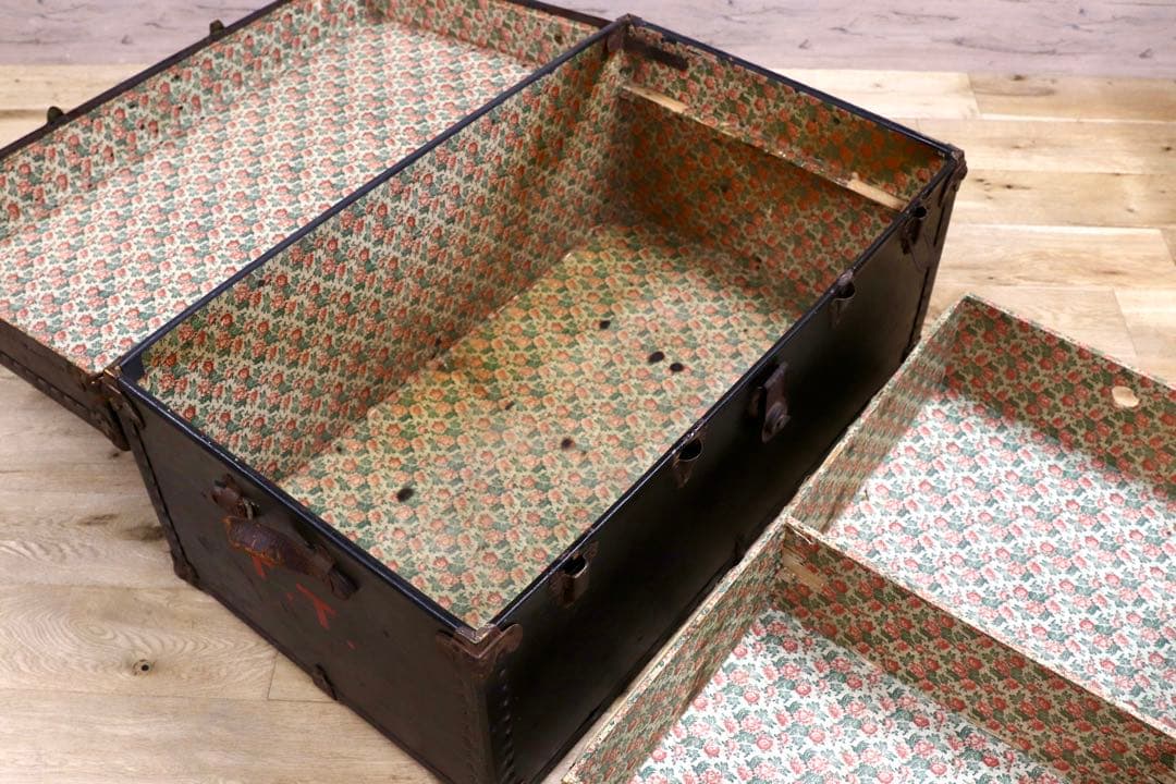 GMHK332B○アンティーク ヴィンテージ トランク BOX