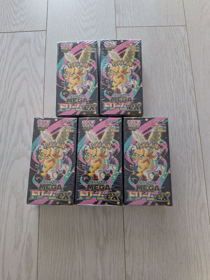 ポケモンカード　メガドリームex　シュリンク付　未開封