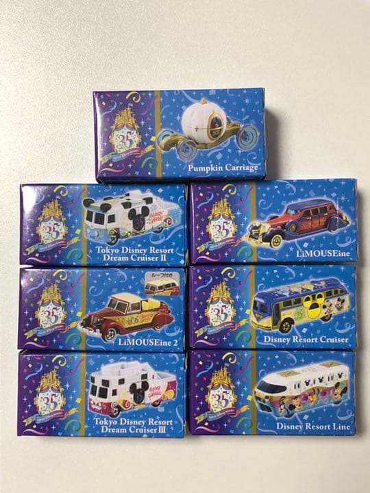 トミカ 東京ディズニーリゾート35周年ビークルコレクション全20種+桜2019