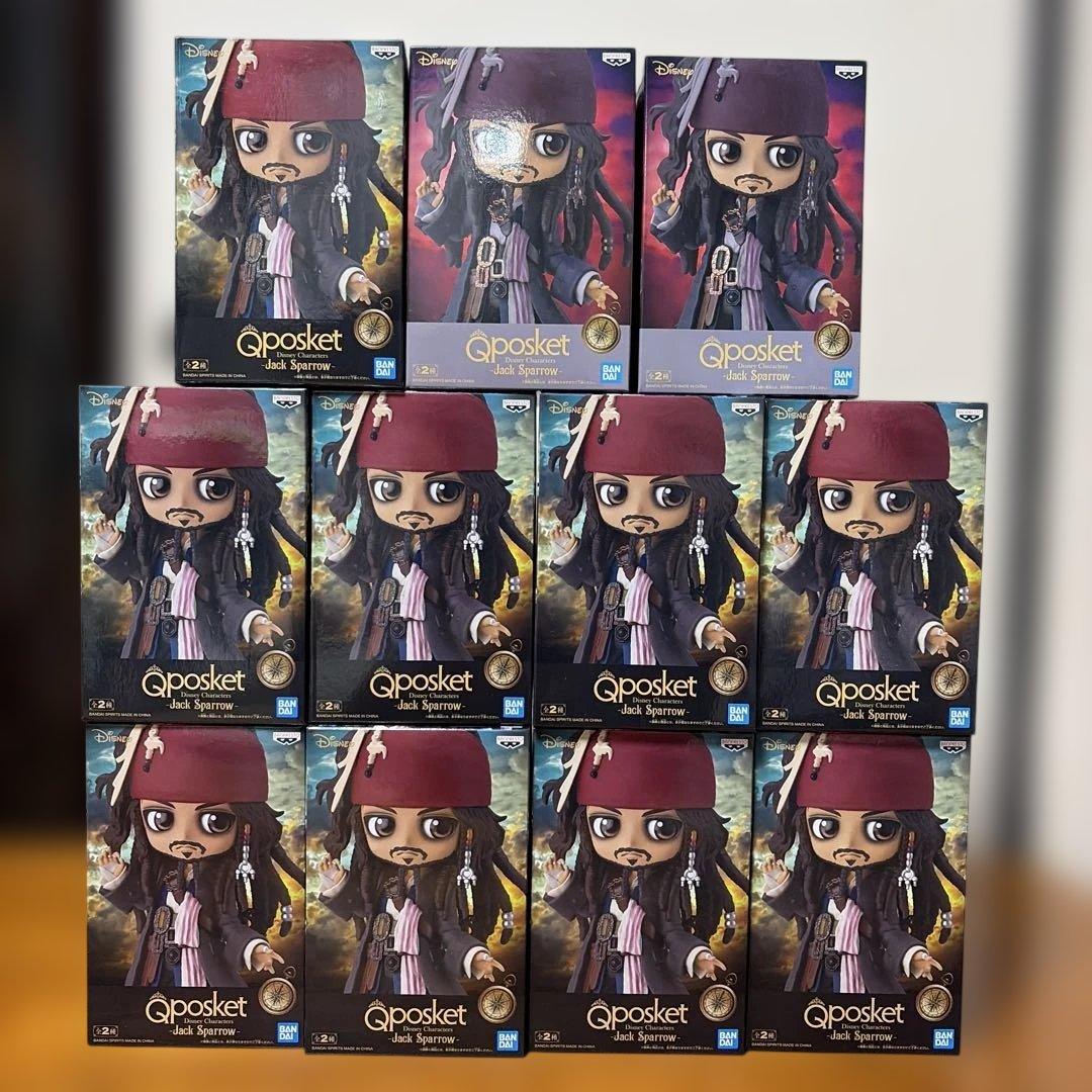 Qposket パイレーツ・オブ・カリビアン　ジャック・スパロウ 12個