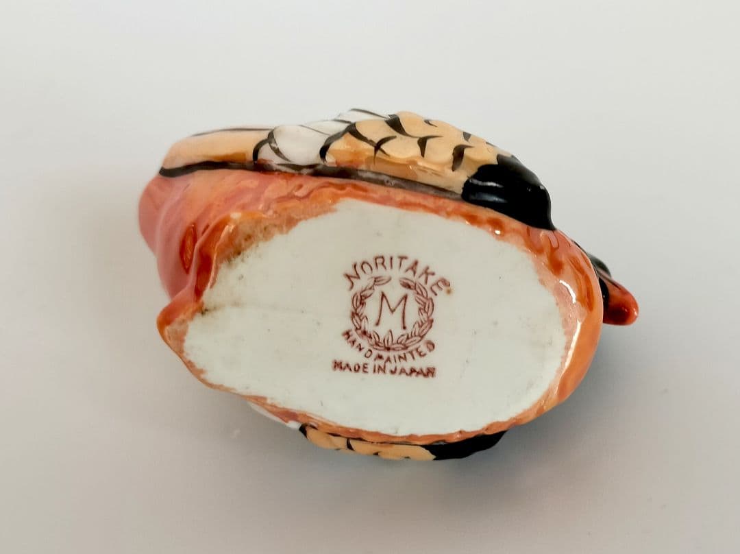 超豪華！オールドノリタケ レアー配色スワン 小ボウル1918年ラスター彩