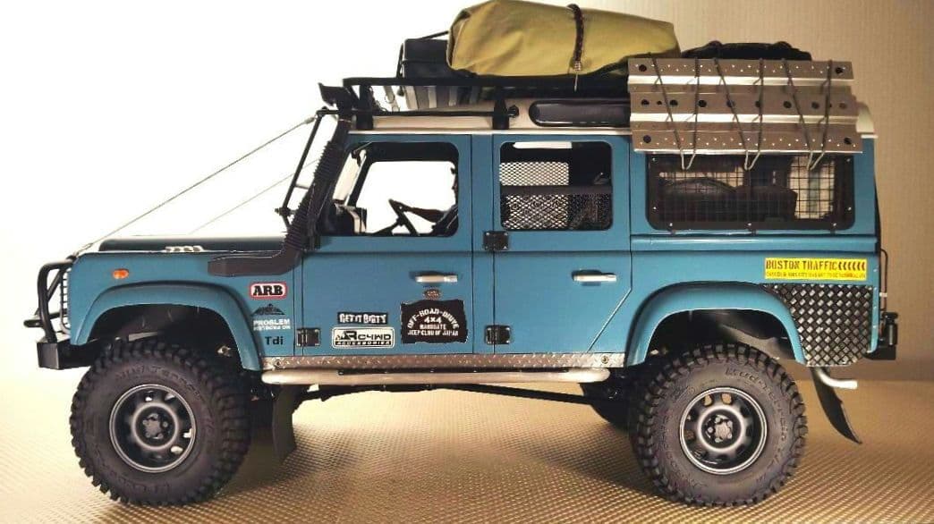 ホビーラジコン RC4WD GERENDEII Land Rover Defender D110