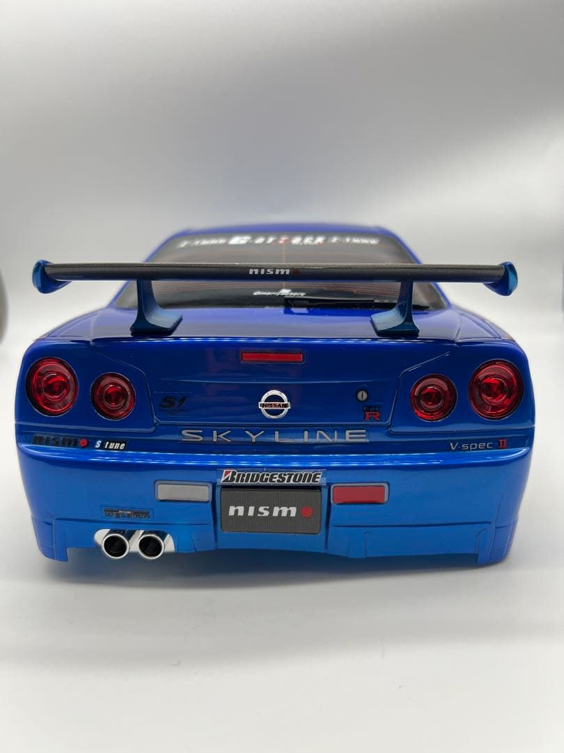 No128ミニカー1/10箱ありNISSAN SKYLINE GT-R