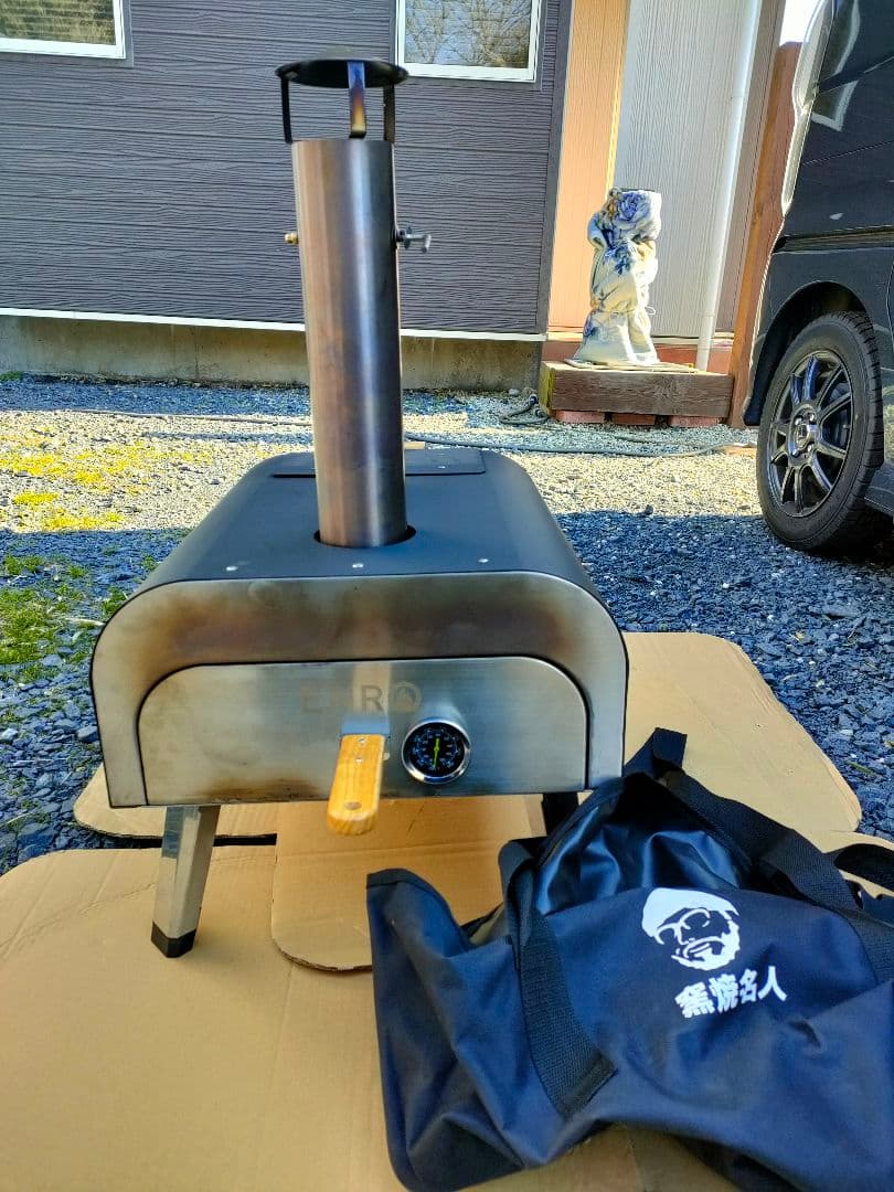 ENRO ピザ窯 窯焼名人2 薪式　放射温度計付き