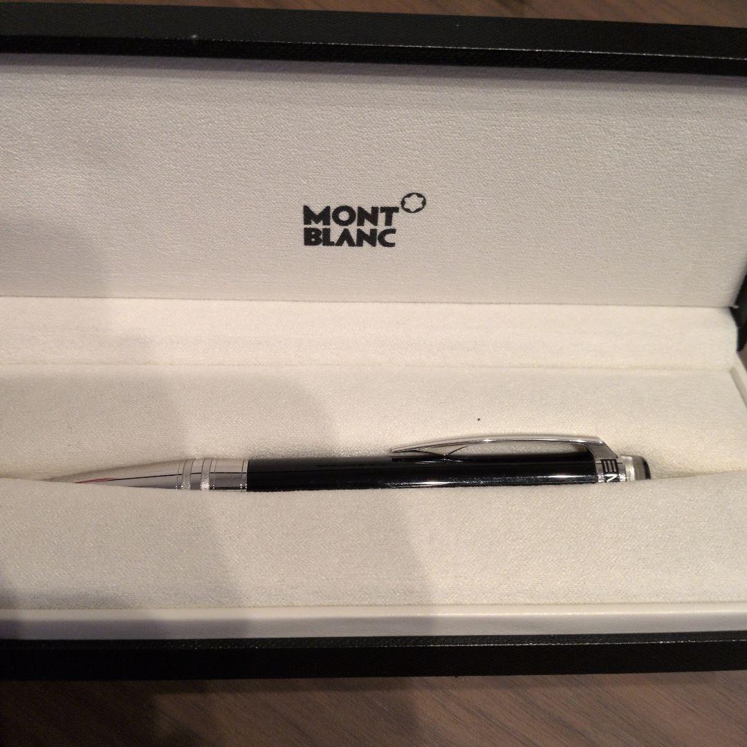 MONT BLANC 黒 メタルボールペン 本体　モンブラン