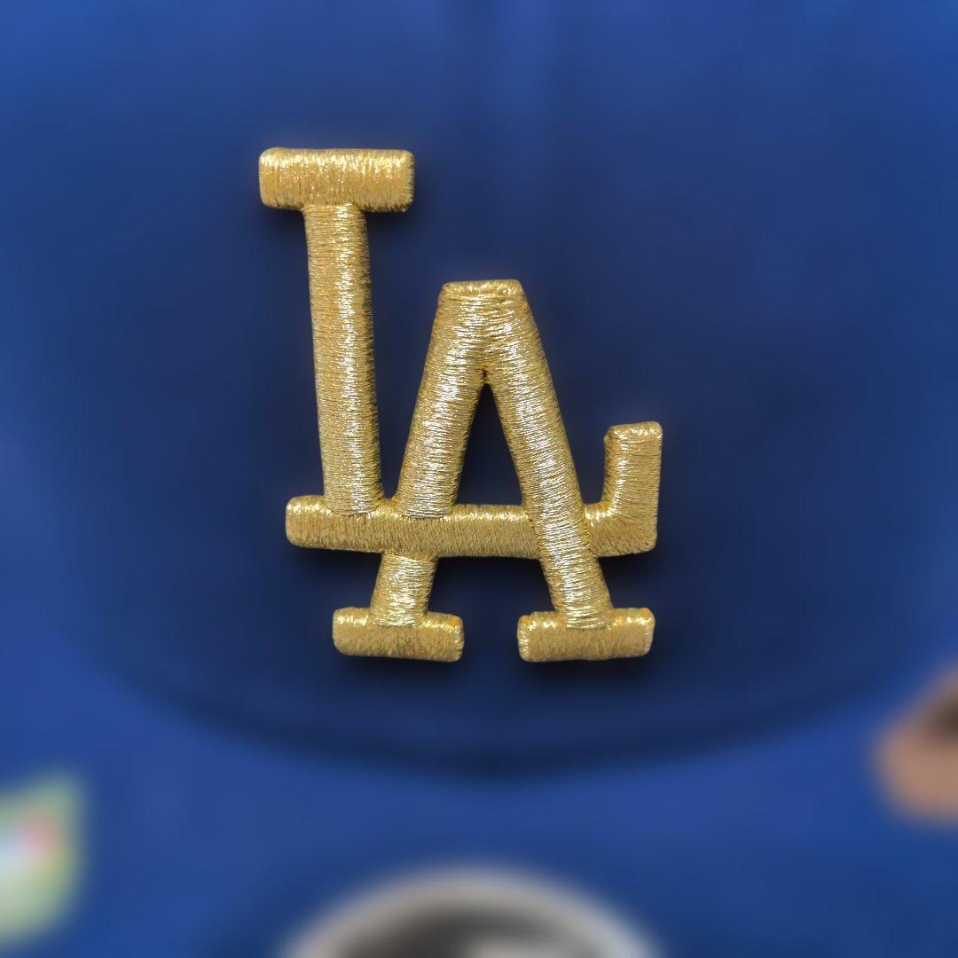 【美品】NEWERA 9SEVENTY ドジャースキャップゴールドコレクション