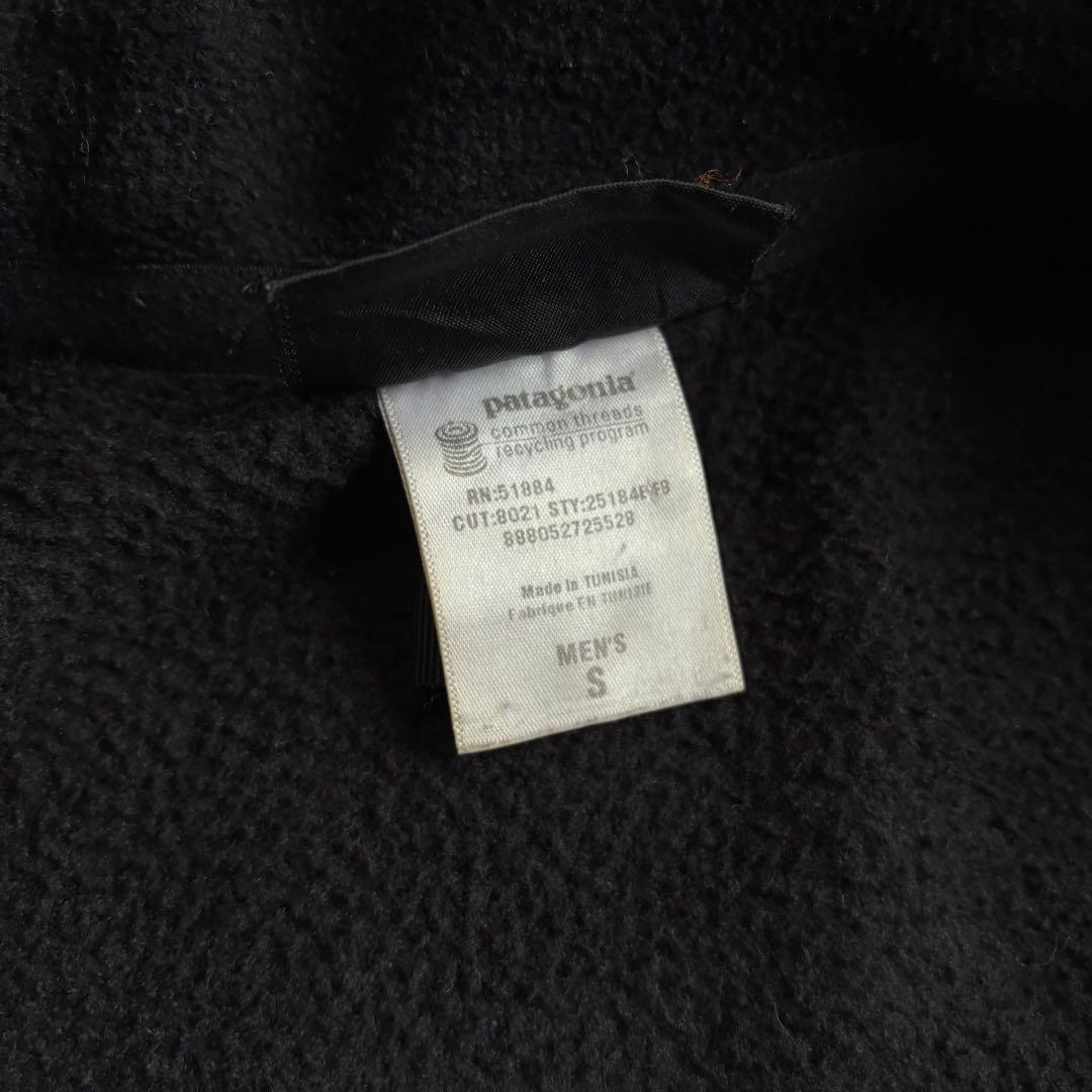 トップス 00s patagonia SYNCHILLA fleece vest BLK