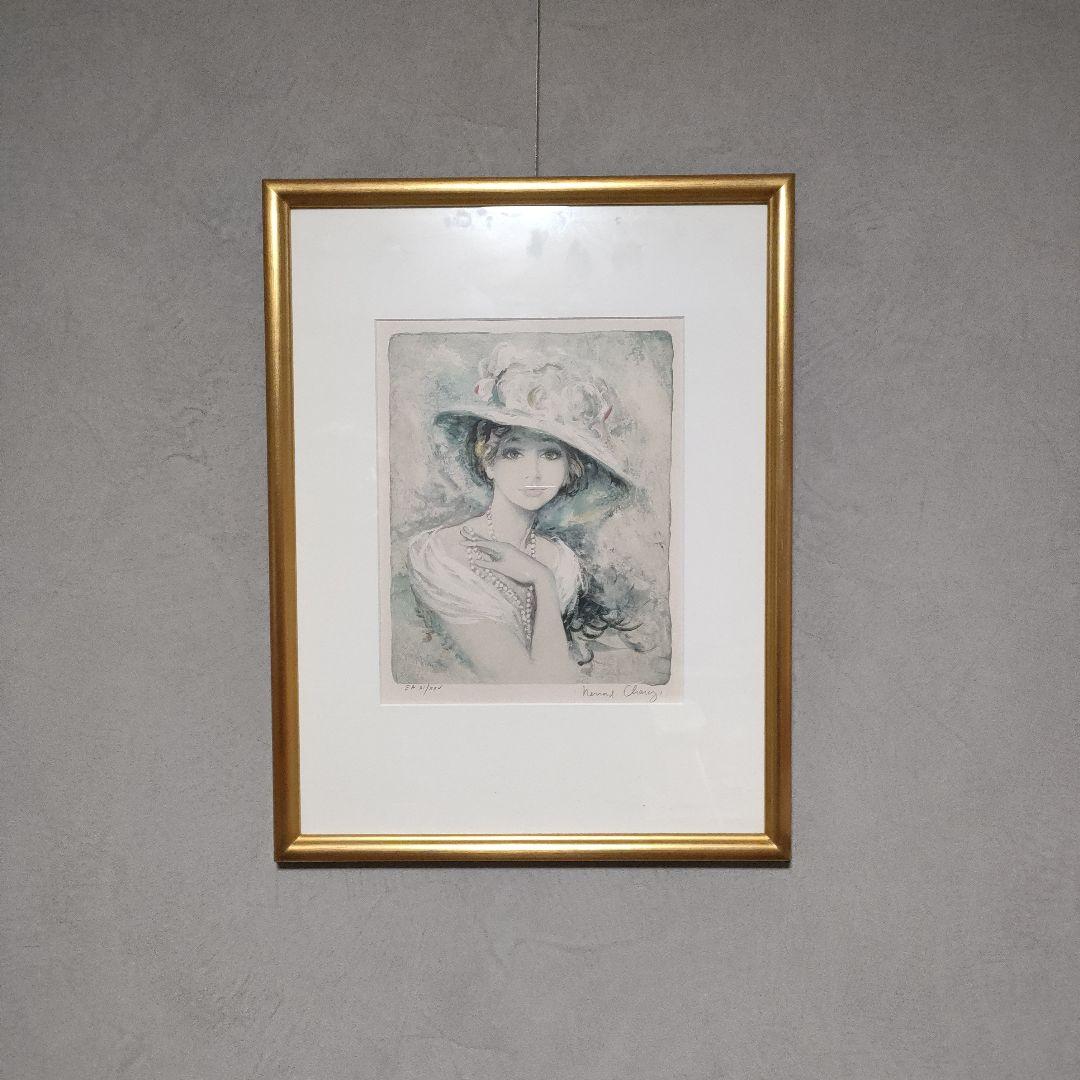 ★希少　Bernard Charoy　ベルナールシャロワ　リトグラフ　直筆サイン