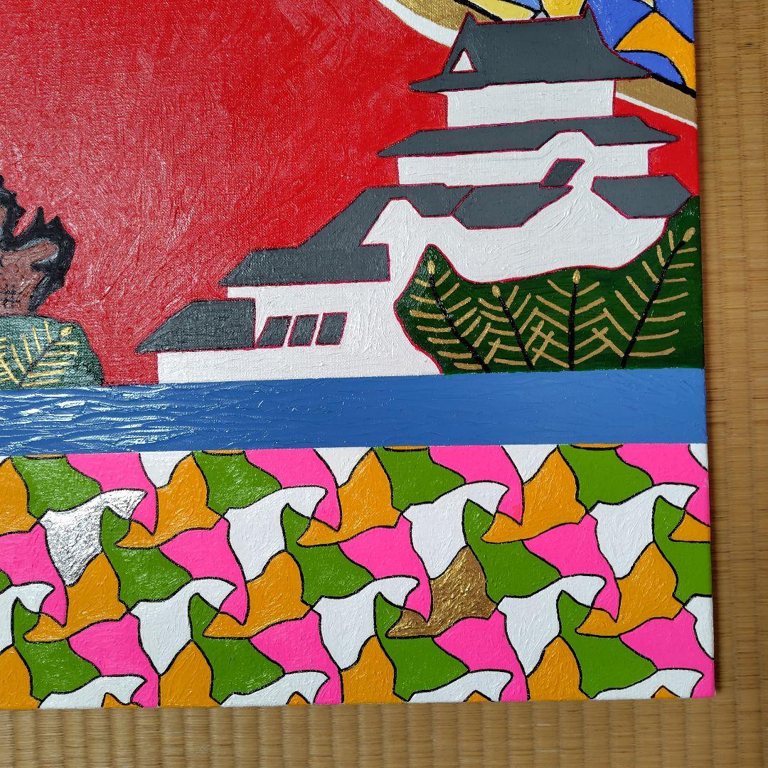 FRONT LINE Ⅲ F15号油彩画