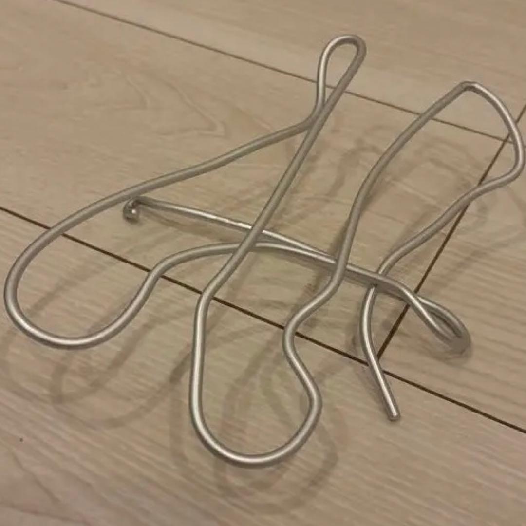 金属製シルバー現代アート置物