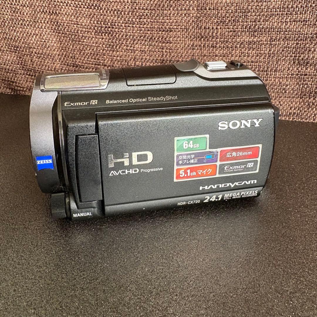 【美品】SONY ソニー デジタルビデオカメラ HDR-CX720V