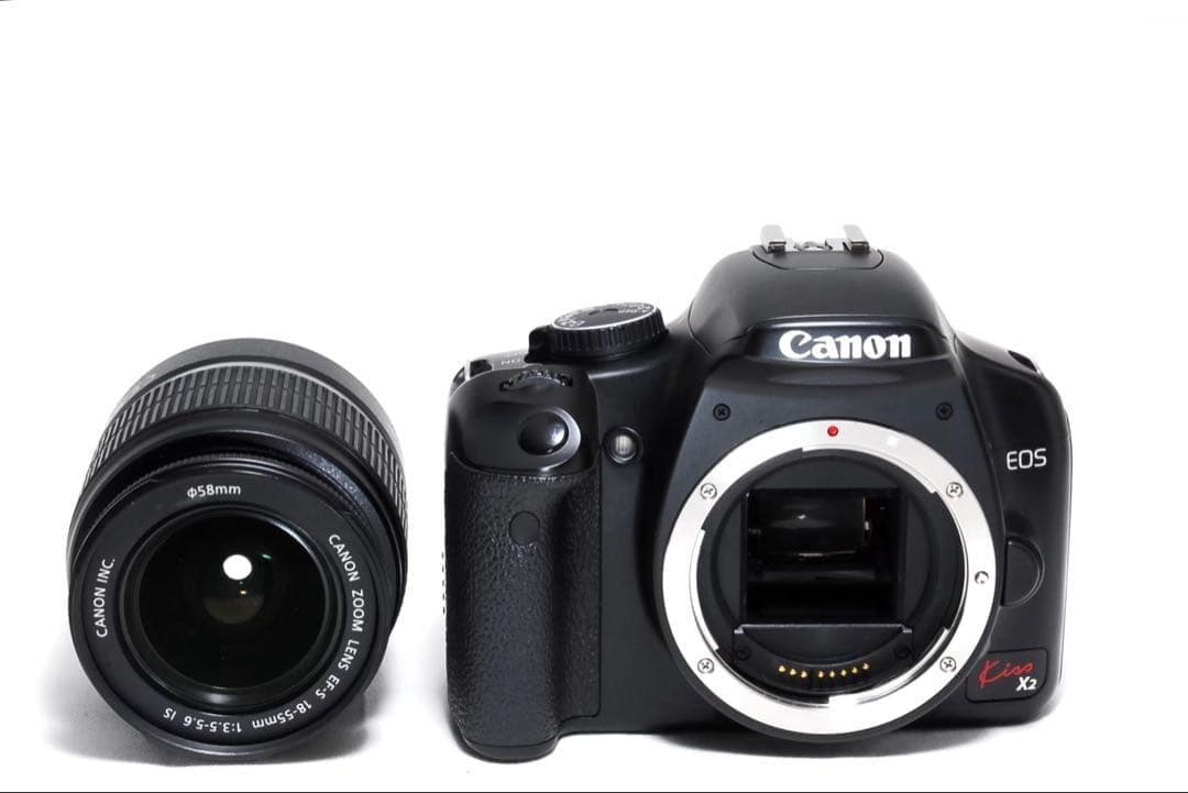 初心者セット✨ Canon EOS Kiss X2 一眼レフ キャノン