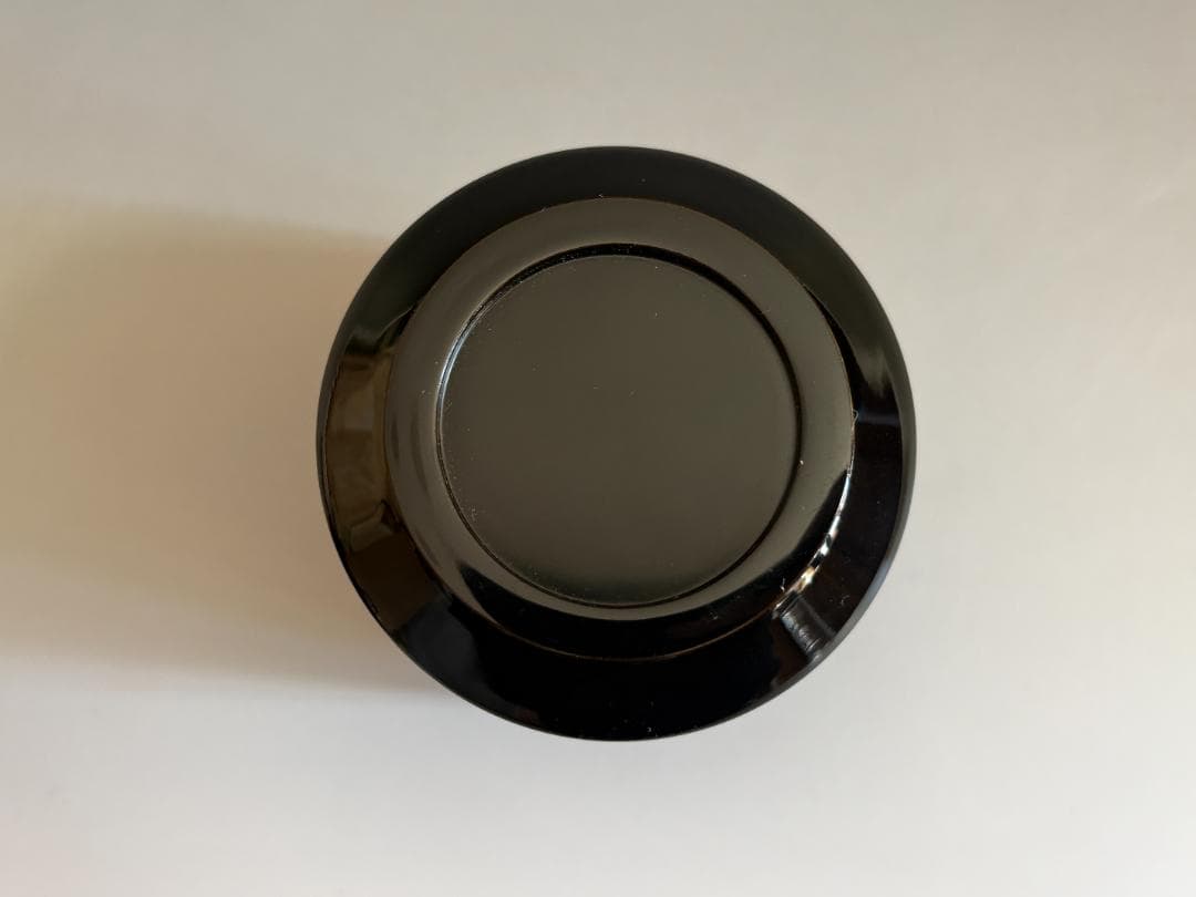 薄茶器　前端春斎　黒雪吹　高台寺蒔絵　内黒　茶道具