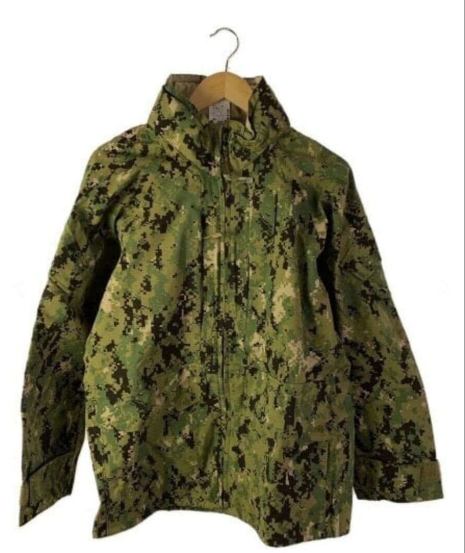 極上！US.NAVY NWU ゴアテックスパーカー　希少S-short