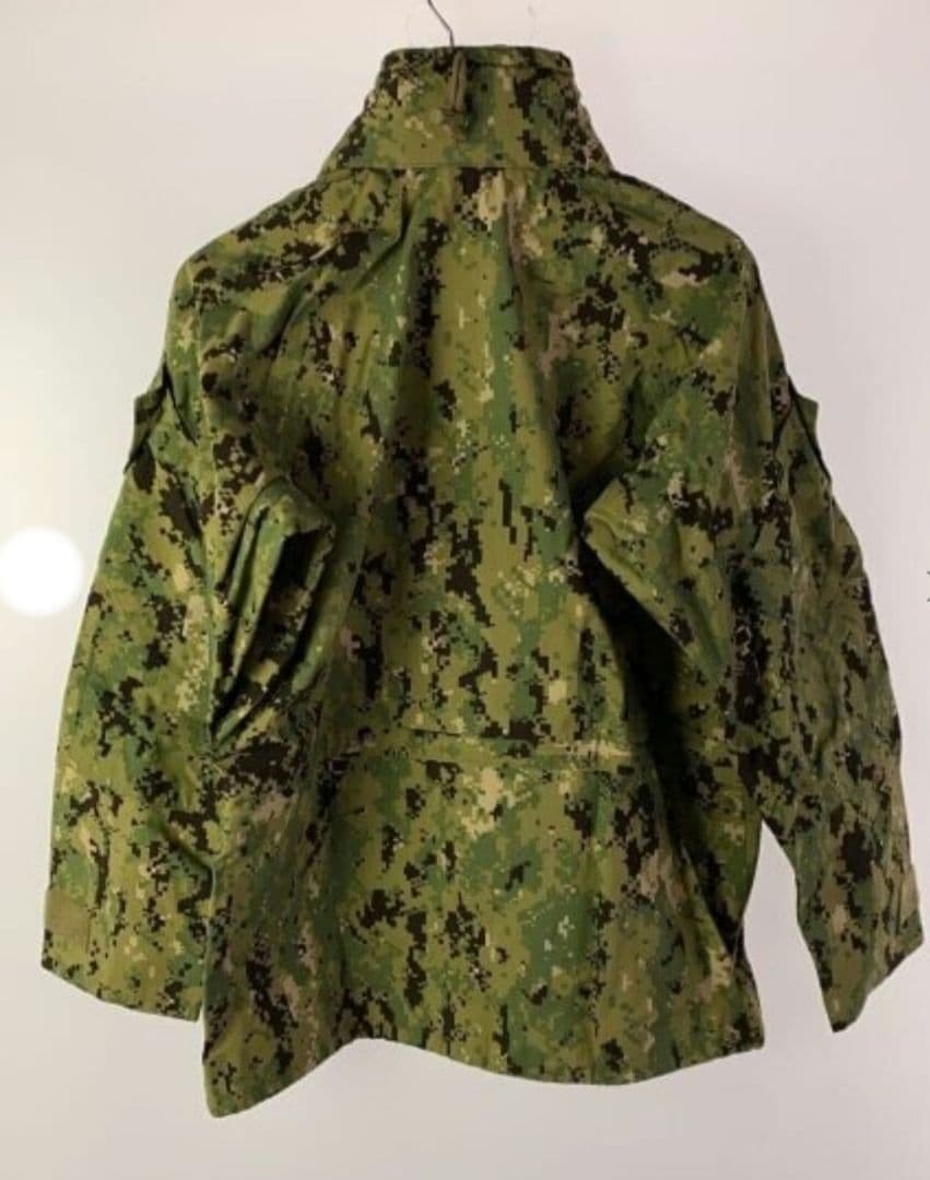 極上！US.NAVY NWU ゴアテックスパーカー　希少S-short