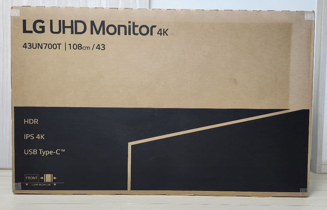 LG 43UN700T-B 43インチ 4K IPS Type-C モニター