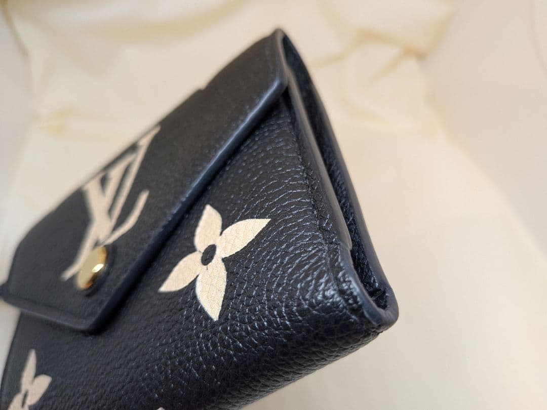 ルイヴィトン ポルトフォイユ ヴィクトリーヌ バイカラー アンプラント 財布