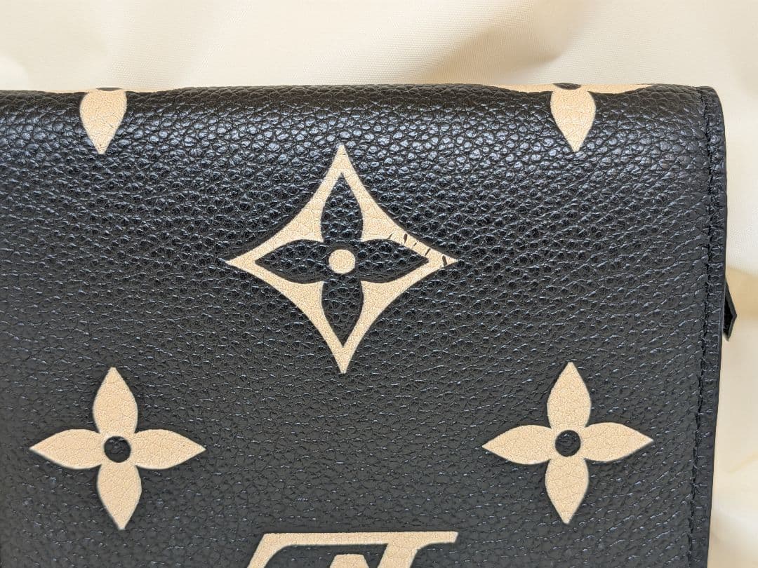 ルイヴィトン ポルトフォイユ ヴィクトリーヌ バイカラー アンプラント 財布