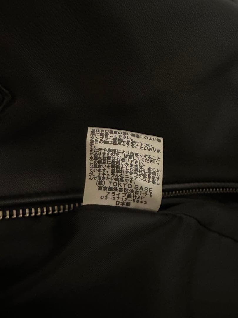 STUDIOUS ラムレザーダブルライダース【定価4万越】