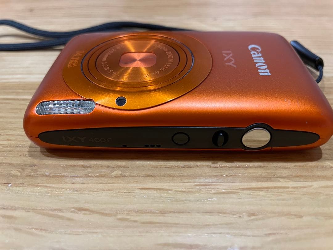 【stony様ご購入予定】Canon IXY 400F オレンジ 動作確認済