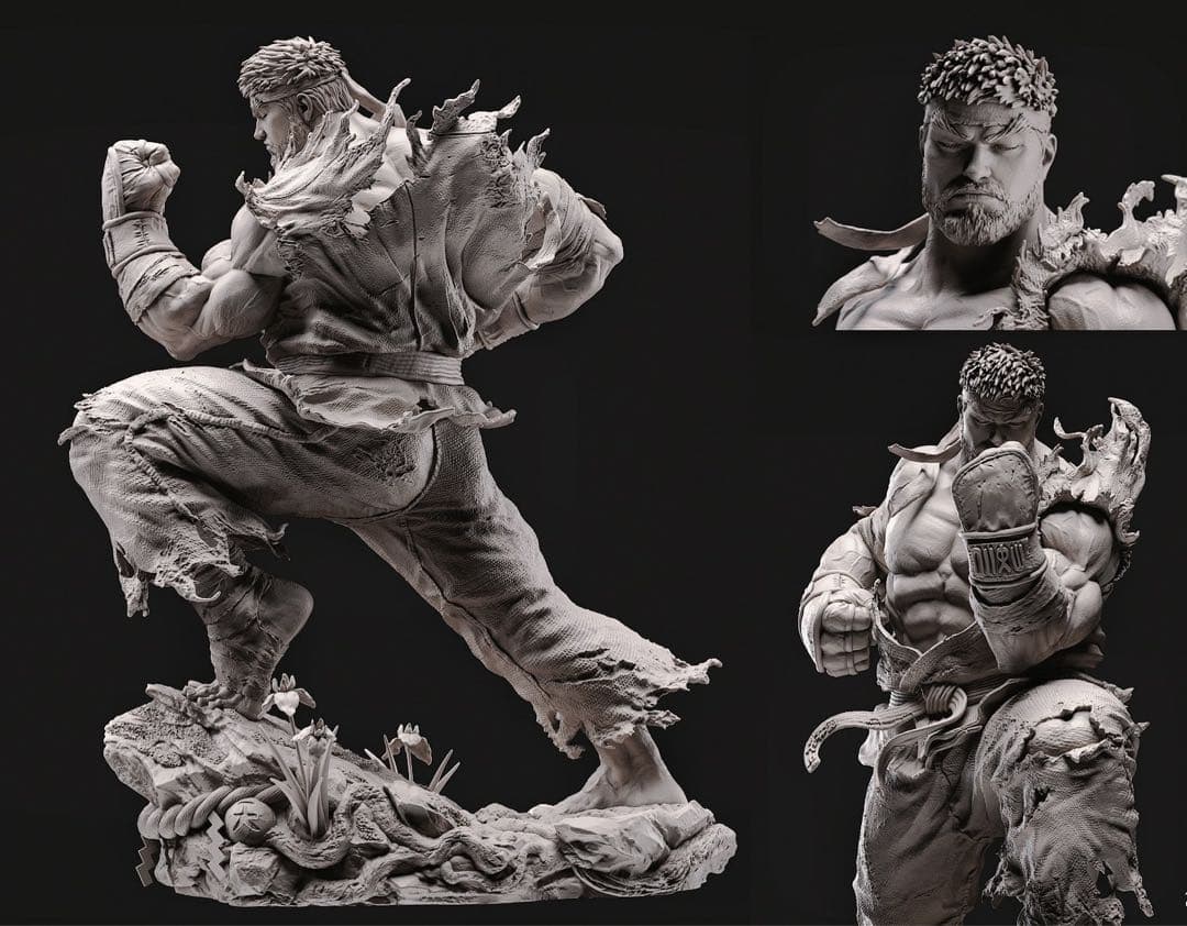 リュウ　ストリートファイター　ガレージキット　ワンフェス2025夏　城生