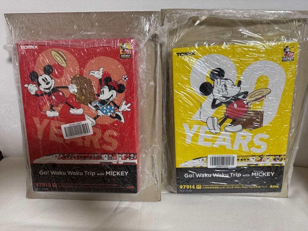 TOMIX97915＆97914セット九州新幹線800系ミッキーマウスデザイン