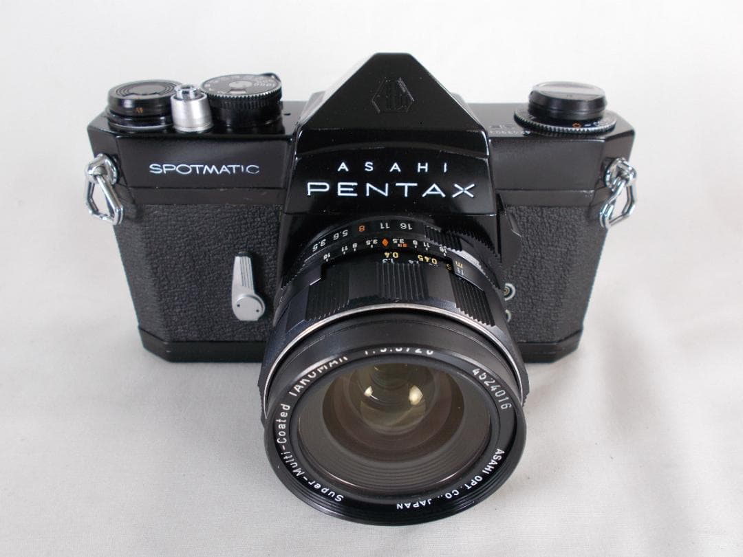 フィルムカメラ 整備済　Pentax SP　+ レンズ f/3.5　G261