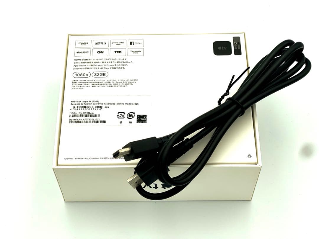 アップル Apple TV（第4世代） 32GB MR912J/A