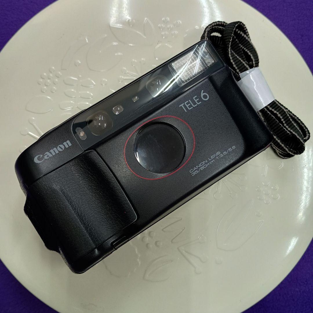 ニコニコカメラショップ　Canon TELE 6 フィルムカメラ ブラック