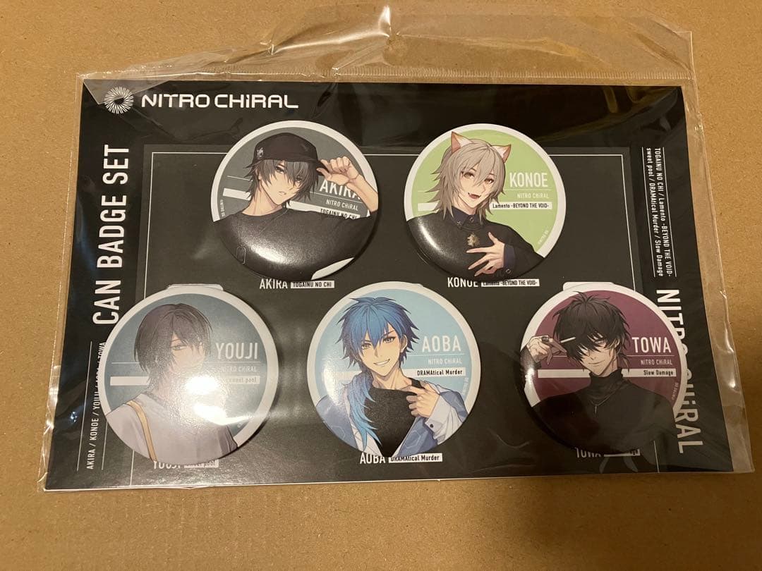 ニトロキラル　space a la mode 缶バッジ　 20セット