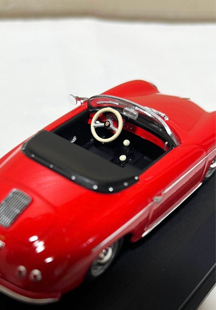 ミニチャンプス 1/43 ポルシェ 356A スピードスター レッド 1956