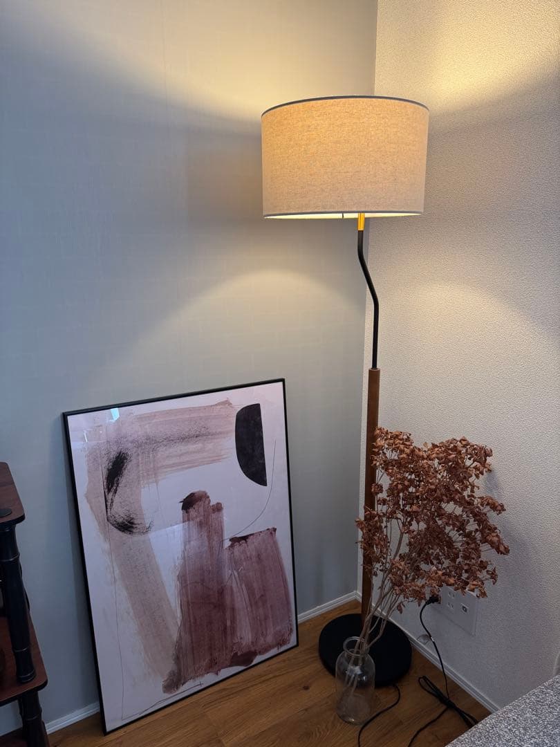 KANADEMONO A1アートポスター　ブラウン　茶色