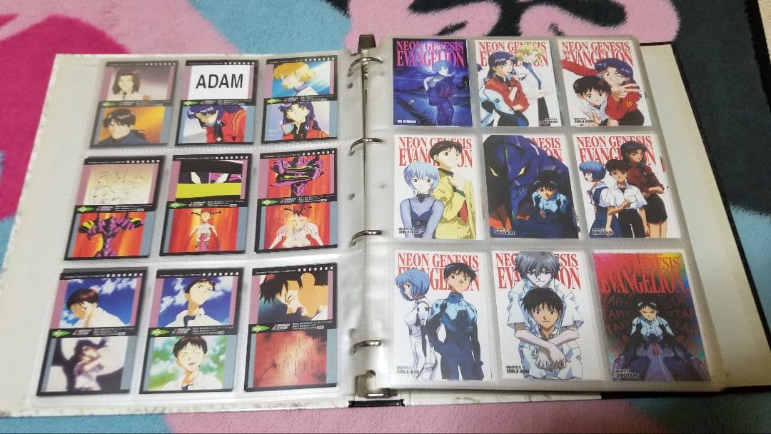 新世紀エヴァンゲリオン トレーディングカードアルバム+カードダス