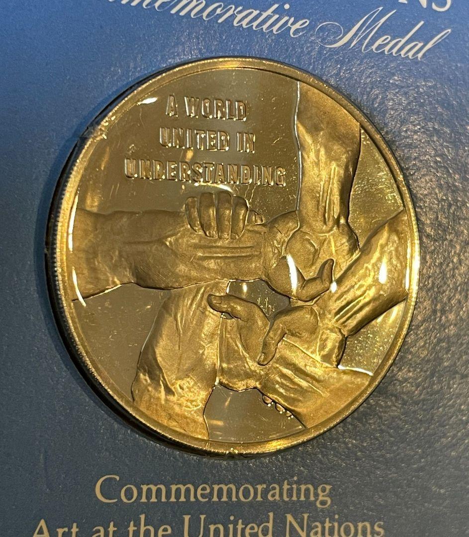 国連 メダル Silver 国連記念メダル