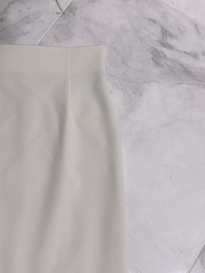 美品★NOBLE ノーブル ジャージーライクカラータイトスカート８