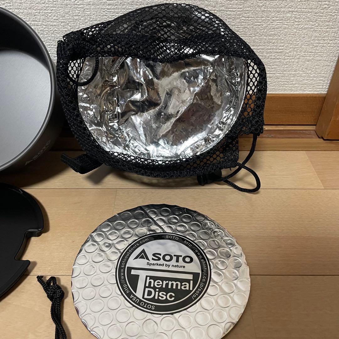 【美品】SOTO「ナビゲータークックシステム」+「マイクロレギュレーター付」