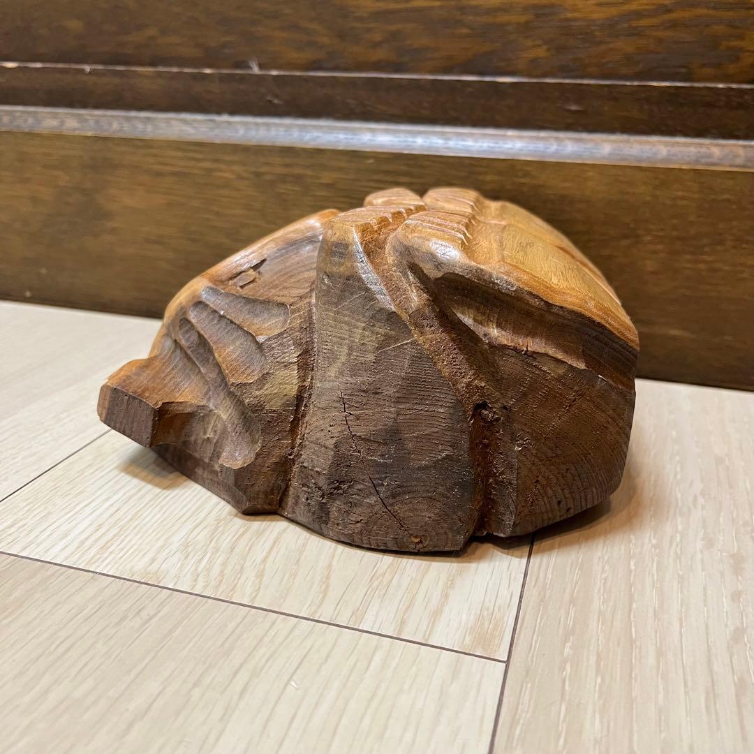 【どんころ熊】壁掛け 希少 帯広 民芸 木彫り 熊 どんころ 北海道