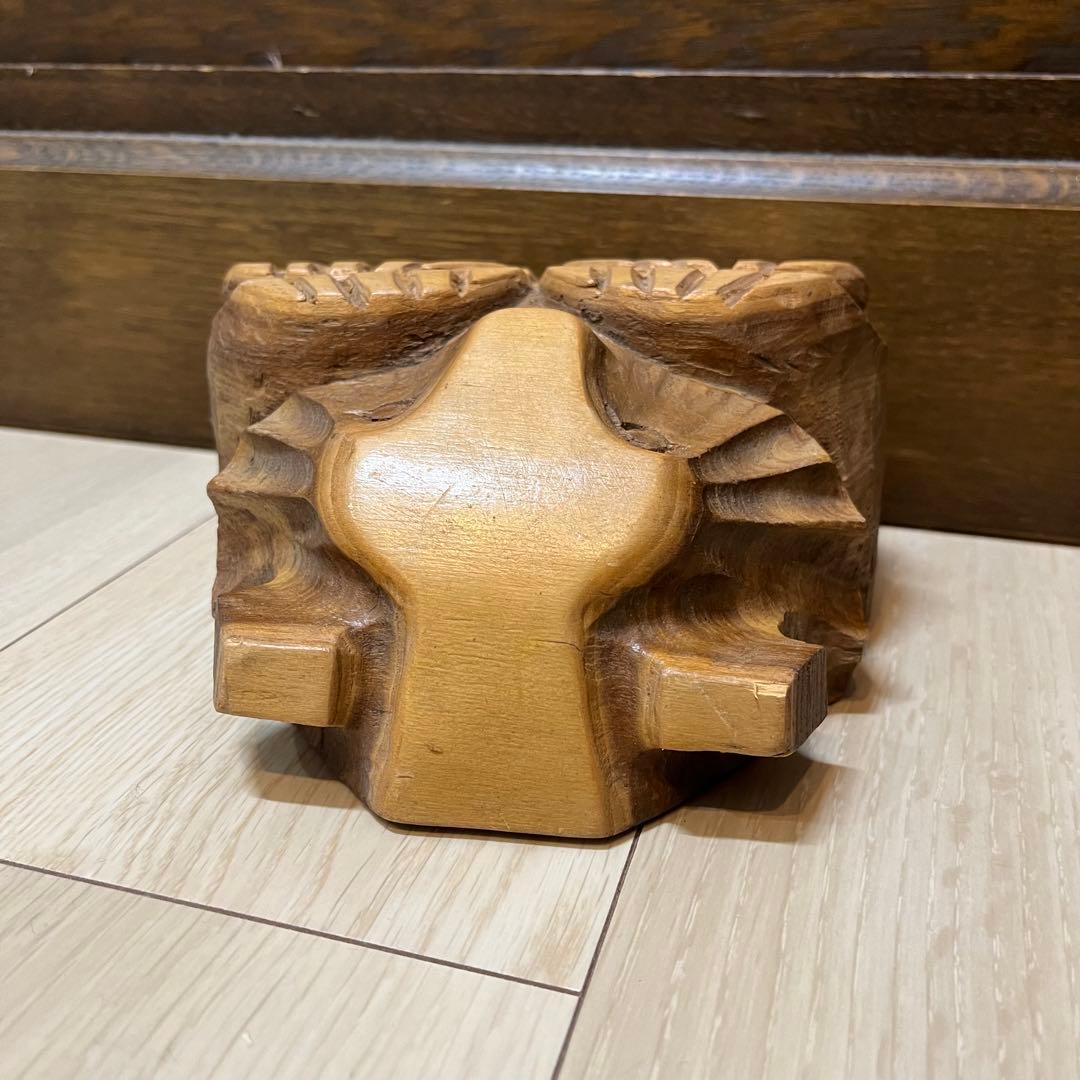 【どんころ熊】壁掛け 希少 帯広 民芸 木彫り 熊 どんころ 北海道