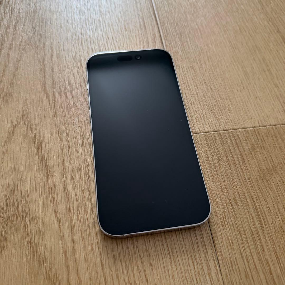 【美品】Apple iPhone14pro 256Gシルバー 本体