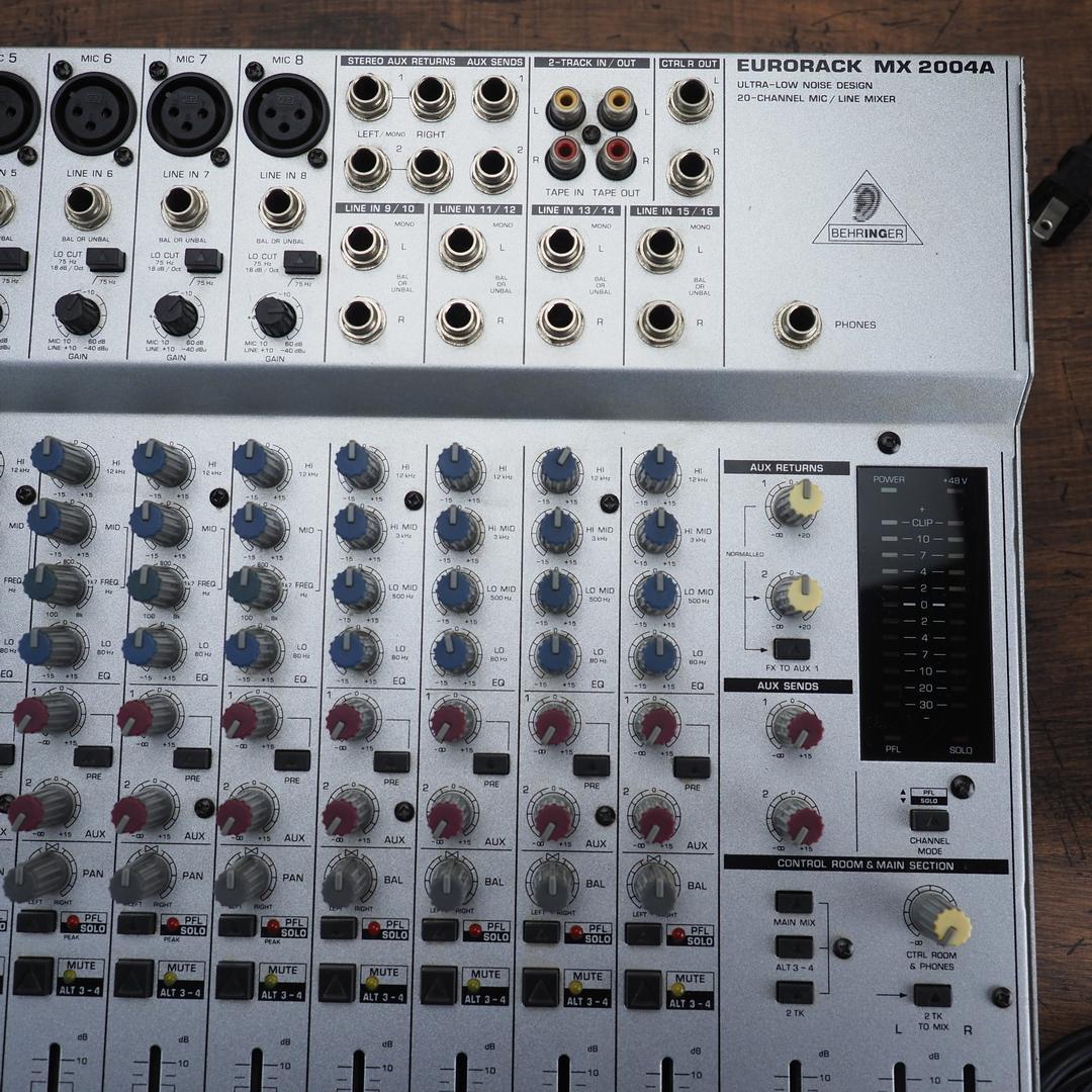 BEHRINGER EURORACK MX2004A 動作確認済 アダプターあり