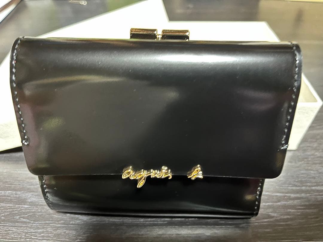 【新品未使用】　アニエスベー 三つ折り財布