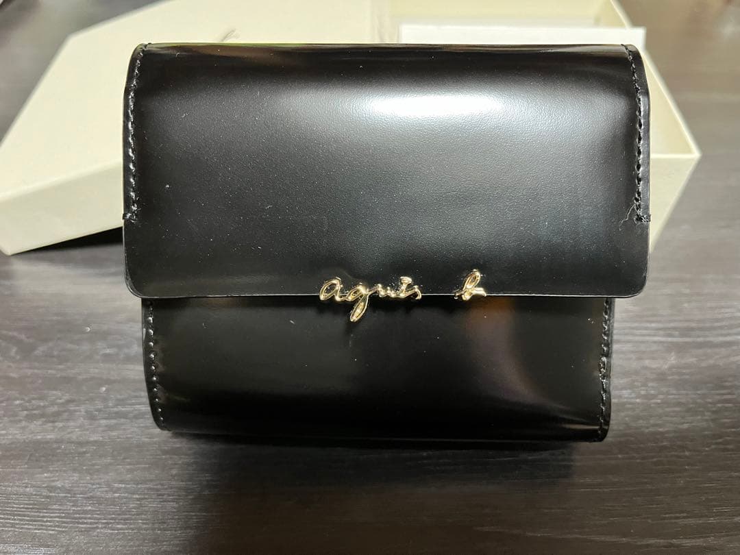 【新品未使用】　アニエスベー 三つ折り財布
