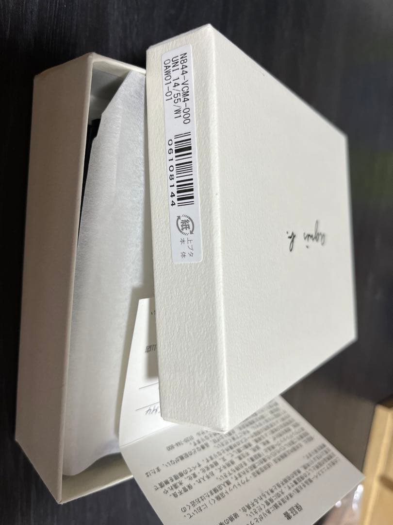 【新品未使用】　アニエスベー 三つ折り財布