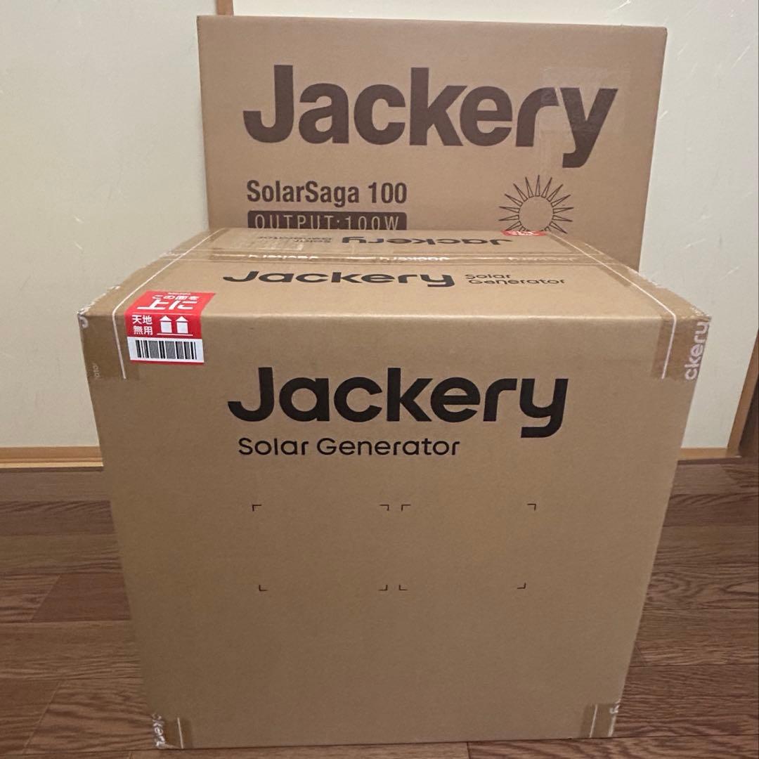 Jackery ポータブル電源 1000 plus SolarSaga 100