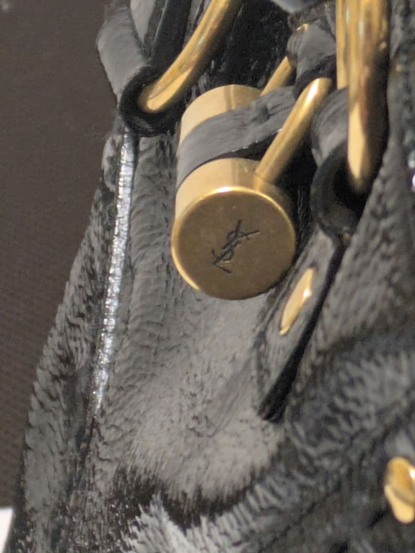 【BM】イヴサンローラン YSL ミューズ 南京錠付き バック