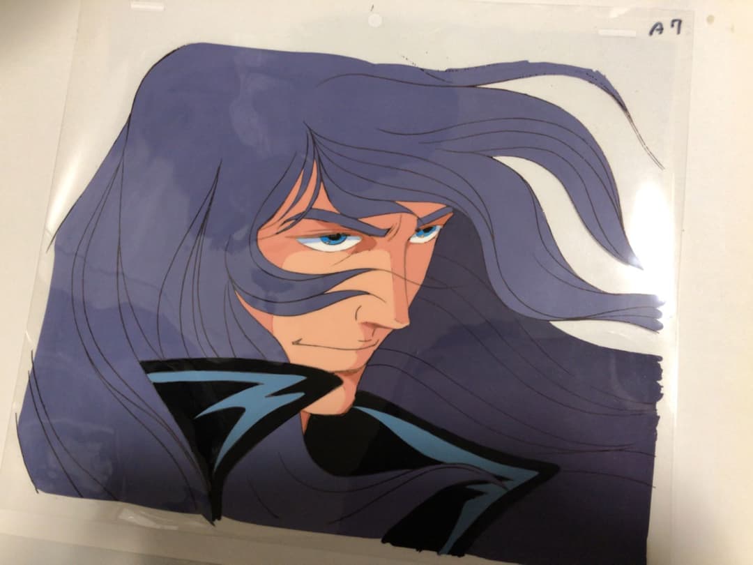 東京ムービー　スペースコブラ　1話　整形前　素顔コブラ　セル画