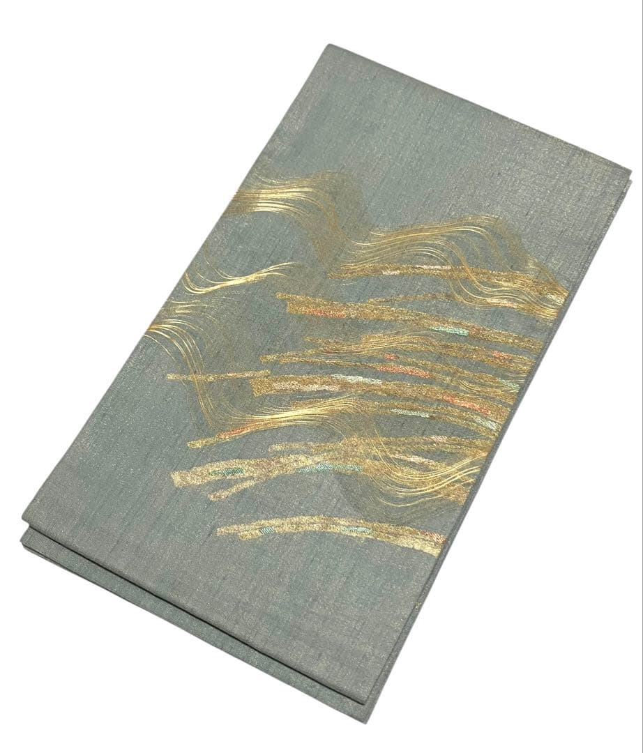 しょうざん 絹漉貴 袋帯 お太鼓柄 正絹 熨斗文 未使用 イ6336